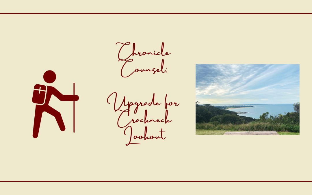 Chronicle Counsel: UPGRADE FOR CRACKNECK LOOKOUT