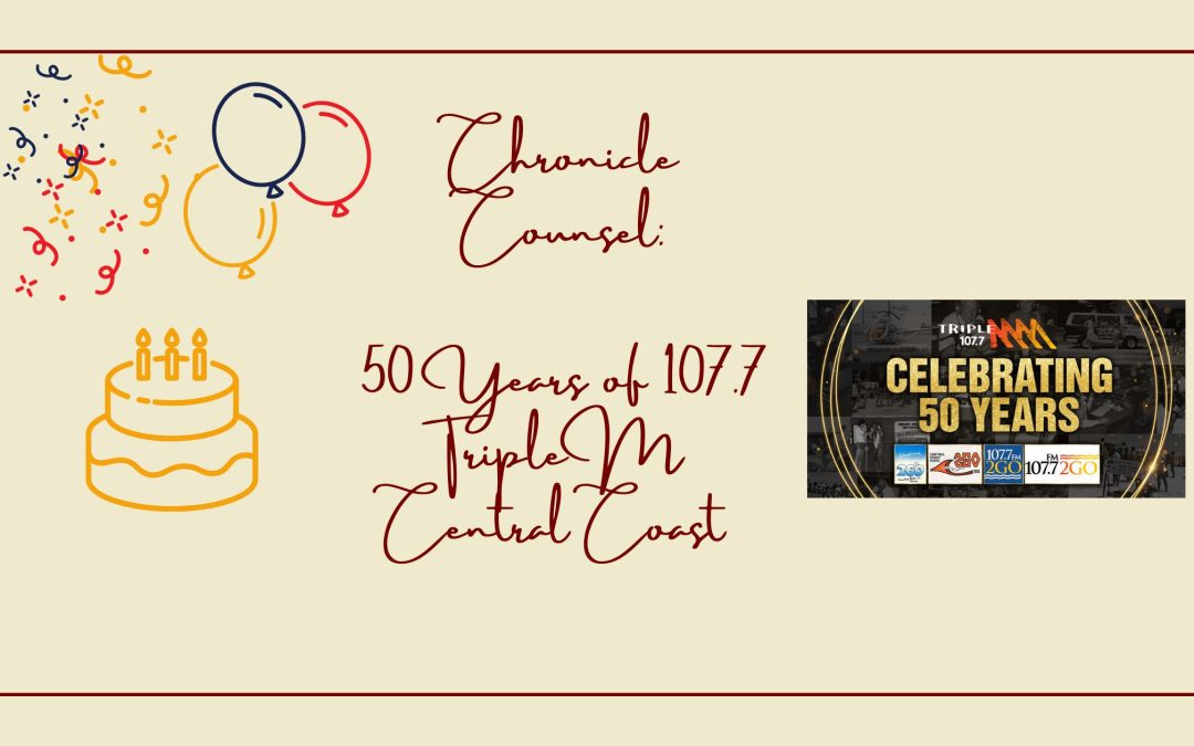 Chronicle Counsel: 50 Years of 107.7 Triple M Central Coast