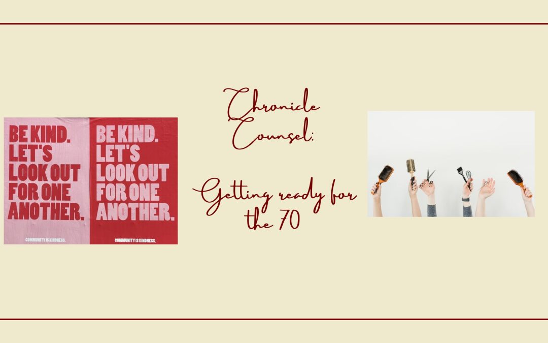 Getting ready for the 70