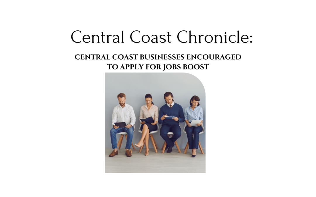 BUSINESSES ENCOURAGED TO APPLY FOR JOBS BOOST