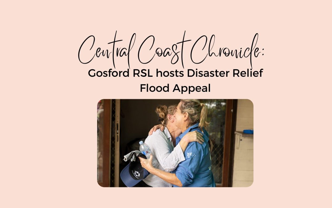 Gosford RSL hosts Disaster Relief Flood Appeal