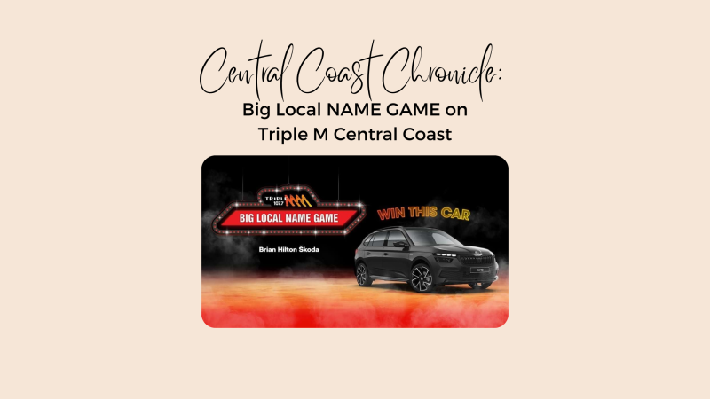 Big Local Name Game on Triple M